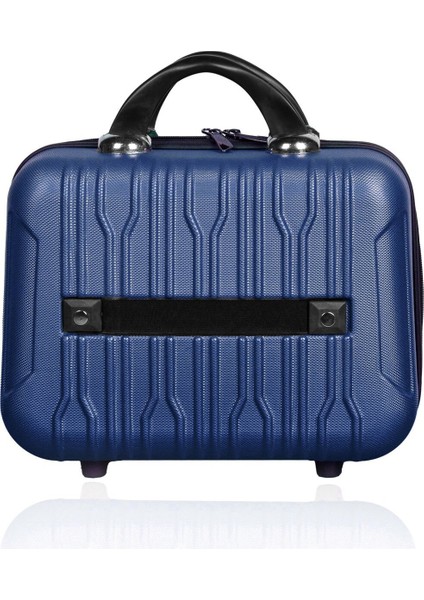 Şık ve Kullanışlı Lacivert Makyaj Çantası, El Valizi Tasarımıyla Ideal Seçim fırsatları