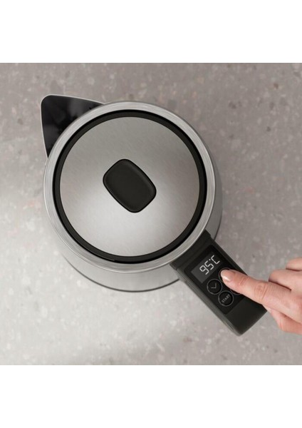Şık Metalik Su Isıtıcı Kettle, Dayanıklı ve Kullanışlı Tasarım fırsatları