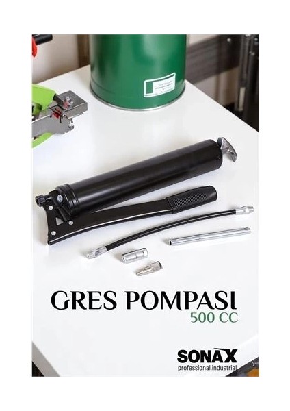 Bx Gres Pompası 500 cc - Gres Tabancası