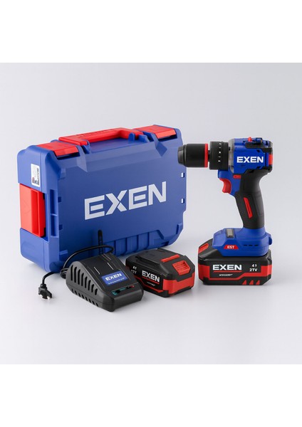 Exen En 274 Ds Kömürsüz Darbeli Şarjlı Matkap 21V 4AH 70NM 2 Batarya Hızlı Şarj LED Işıklı Taşıma Çantalı modelleri