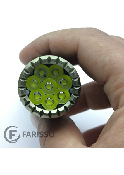 Gold Silver GS-7550 30W Profesyonel Şarjlı El Feneri - Güçlü Işık, Mıknatıslı Taban, Enerji Tasarruflu LED