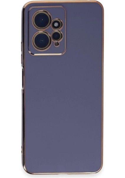 Bfs Xiaomi Redmi Note 12 4g Kılıf Volet Silikon - Mavi
