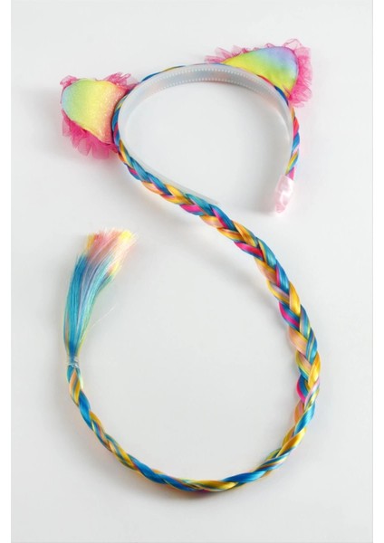 Örgülü Kulaklı Taç