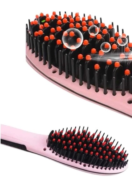 Fön Tarağı Saç Düzleştirici Sıkı Dişli Isı Ayarlı Elektriklenme Karşıtı fırsatları