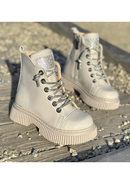 Çocuk Taşlı Bot, Fermuarlı Çocuk Bot, Hafif Tabanlı Çocuk Bot