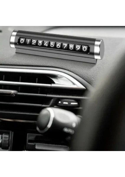 Bfs Alüminyum Kasa Siyah Renk Çevirmeli Araç Içi Telefon Numaratörü Park Oto Numaratörü indirimleri