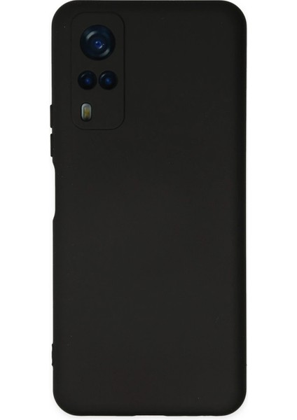 Bfs Vivo Y53S Kılıf Nano Içi Kadife Silikon - Siyah