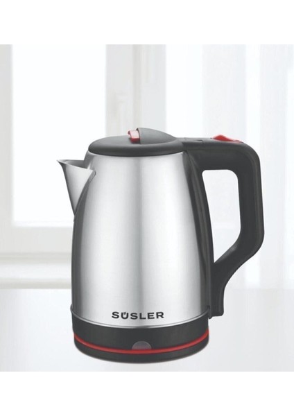 1,8l Paslanmaz Çay Kazanı - Şık ve Dayanıklı Tasarım