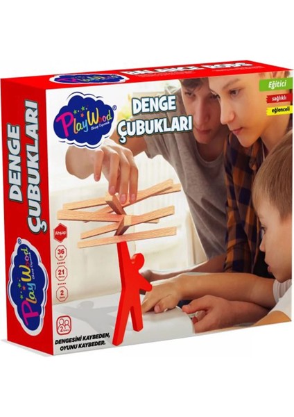 Playwood Ahşap Denge Çubukları
