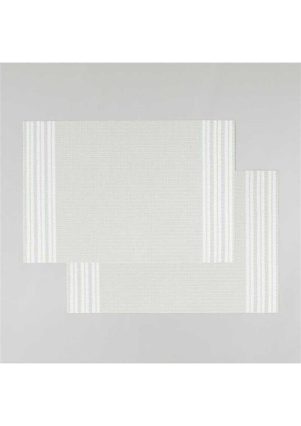 Flavor 2'li 45X30 cm Amerikan Servisi Gri