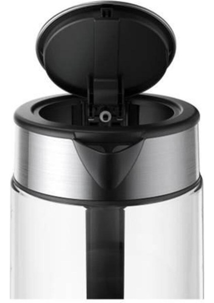 Şık Siyah Elektrikli Cam Çaydanlık, Pratik ve Estetik Tasarım fırsatları