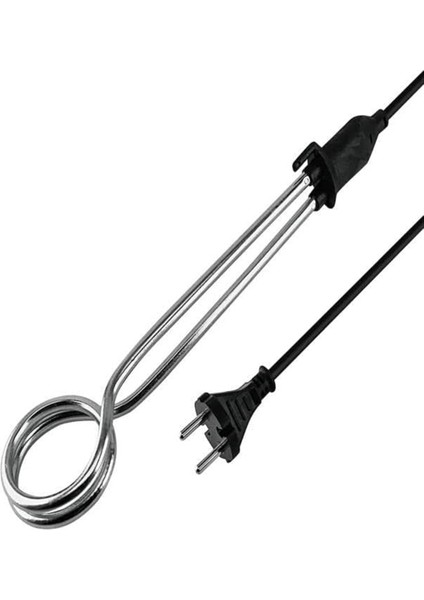 Gri Çelik Su Isıtıcı, 220V-1500W, Dayanıklı ve Şık Tasarım fırsatları