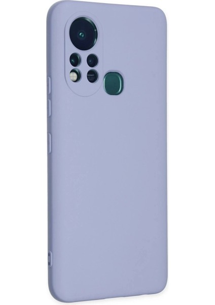 Bfs Infinix Hot 11S Kılıf Nano Içi Kadife Silikon - Lila fiyatları