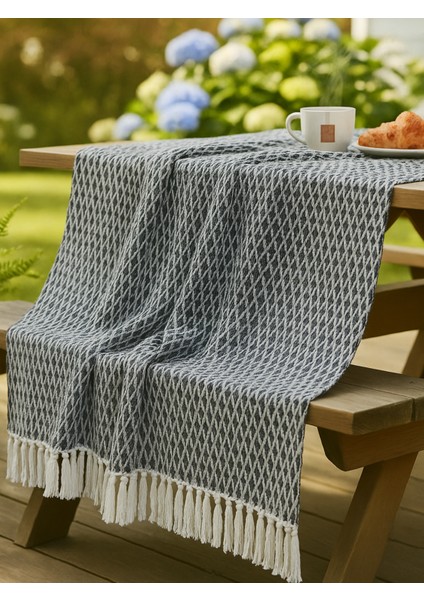 Çok Amaçlı Örtü Koltuk Çekyat Kilim Yatak Piknik Örtüsü Zemin Kaplama Yıkanabilir Saçaklı 170X200 cm