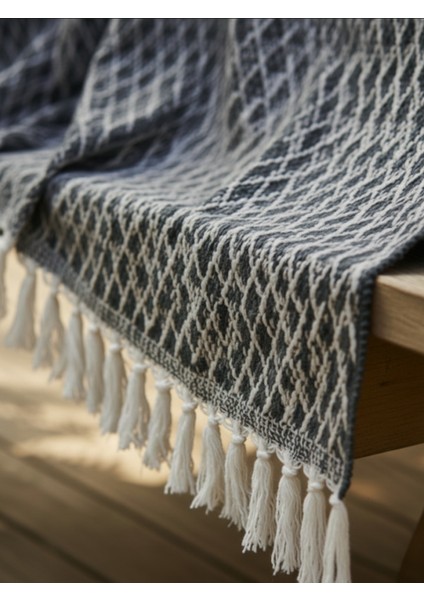 Çok Amaçlı Örtü Koltuk Çekyat Kilim Yatak Piknik Örtüsü Zemin Kaplama Yıkanabilir Saçaklı 170X200 cm fiyatları