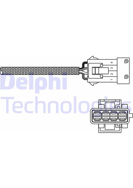 Oksijen Sensörü P106-P206-P207-P307-P1007-FIORINO-BIPPER-NEMO-PARTNER-BERLINGO-C2-C3 1.4-1.6 Tu3-Tu5