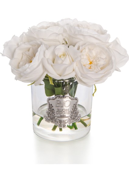 Cam Silver Şakayık Beyaz Ev Parfumu