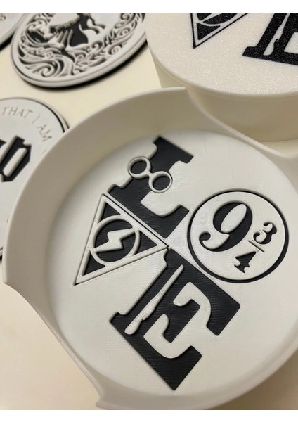 Harry Potter Figürlü Bardak Altlığı Kutulu modelleri