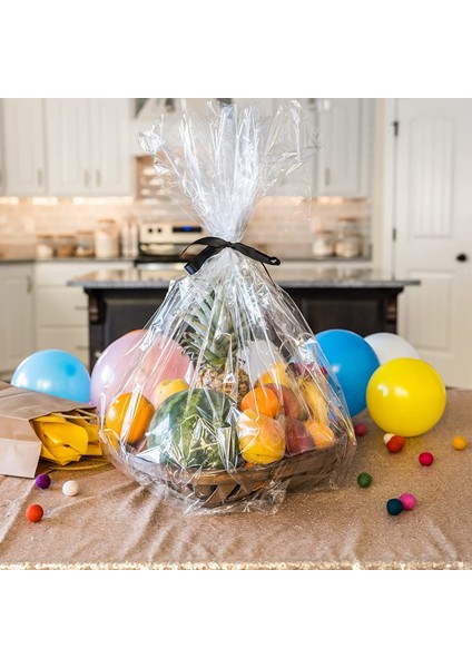 Roco Paper Opp Şeffaf Pasta Parti Hediye Jelatini, 70 x 100 cm - 100LÜ Paket - 20 Mikron Kalınlık modelleri