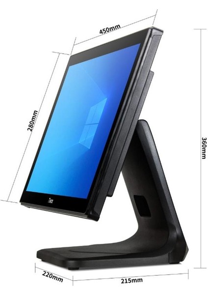 Tıwox TP-7610 18.5" I7 10.NESİL(10710) 128GB Nwme SSD 8gb Ddr4 Ram 1366X768 Dokunmatik Pos Pc fiyatları