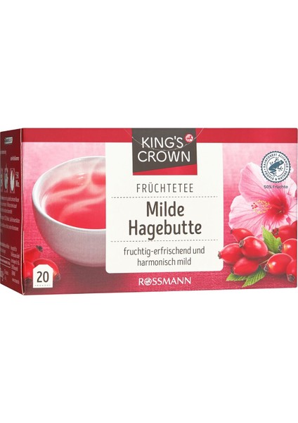 Bitki Çayı Kuşburnu Böğürtlen 60 gr 20'li