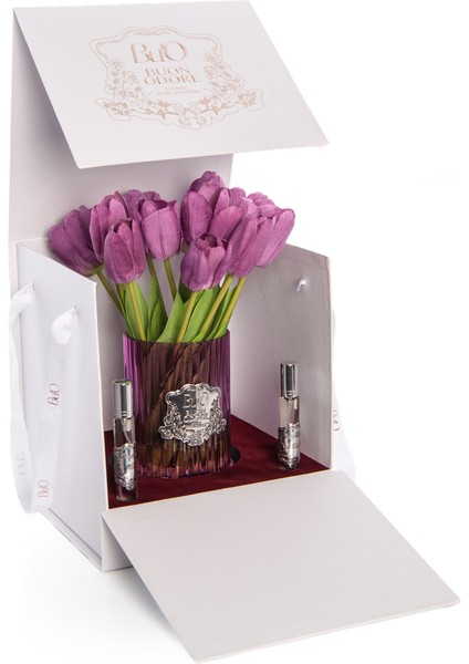 Silver Rozet Lale Mor fırsatları