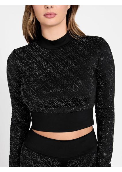 Mock Kadın Siyah Top W5BP48K7182-JBLK fiyatları