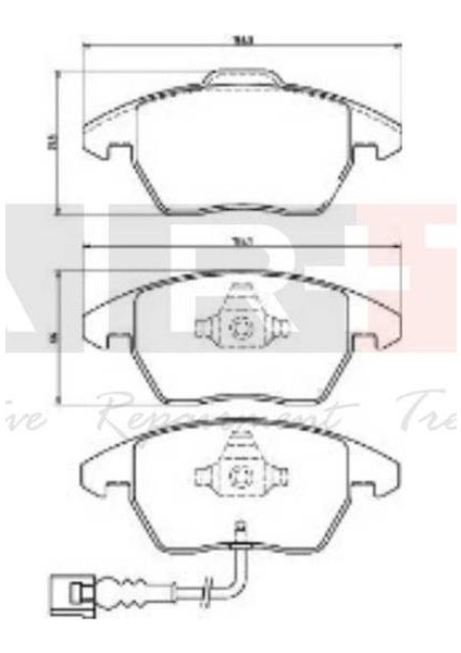 Ön Balata Fişli Caddy Iıı 04 > Golf Iv V Vı 97 > Jetta Passat 05 > Polo 09 > Octavıa 04 >