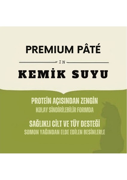Premium Pate Tuna Balıklı ve Tavuklu Kedi Konservesi (85 Gr) modelleri