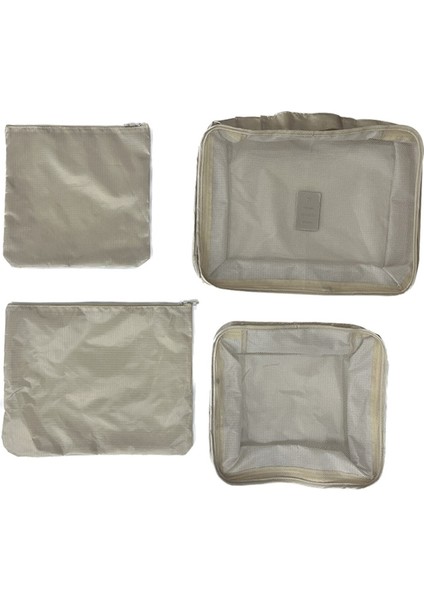 Renkli 4'lü Seyahat Çantası Seti, Pratik ve Şık Tasarım