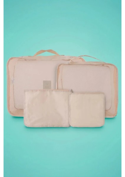 Renkli 4'lü Seyahat Çantası Seti, Pratik ve Şık Tasarım modelleri