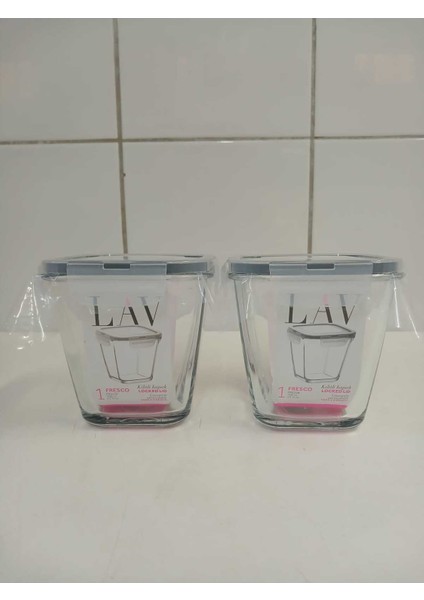 Feyzade Fresco Cam Kilitli Saklama Kabı 2'li Set 700CC FRS-228 indirimleri