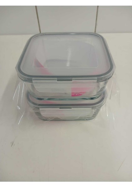 Feyzade Fresco Cam Kilitli Saklama Kabı 2’li Set 1150CC Kare (FRS-249) fırsatları