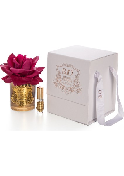 Amber Cam Gold Bordo Tek Gül Oda Kokusu modelleri