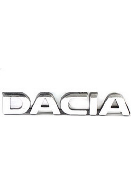 Arka Bagaj Yazısı Dacıa Dacıa