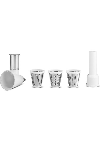 Pratik Dilimleyici ve Doğrayıcı, Beyaz, Çok Fonksiyonlu Mutfak Aleti