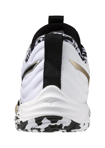 Wave Momentum Elite Unisex Voleybol Ayakkabısı Beyaz / Desenli indirimleri