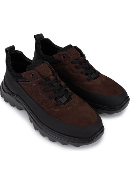 Erkek Hakiki Deri Kahverengi Sneakers & Spor Ayakkabı 298 3256-25283 Erk Ayk SK25-26 Kahve Dante fiyatları