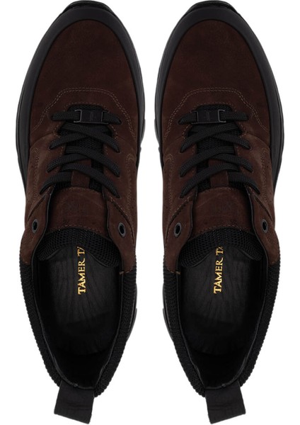 Erkek Hakiki Deri Kahverengi Sneakers & Spor Ayakkabı 298 3256-25283 Erk Ayk SK25-26 Kahve Dante indirimleri