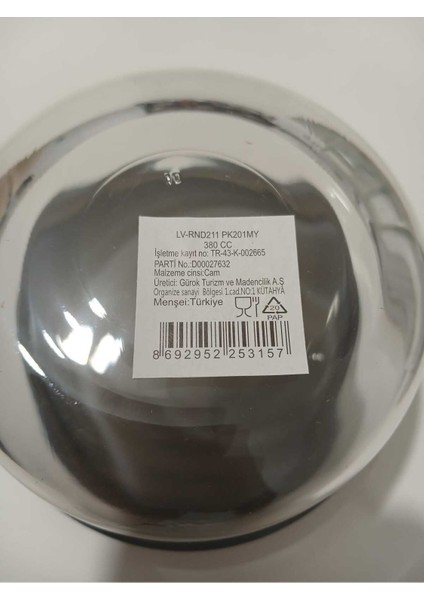 Feyzade Round Saklama Kabı (380 cc x 3 Adet) Antrasit Kapaklı