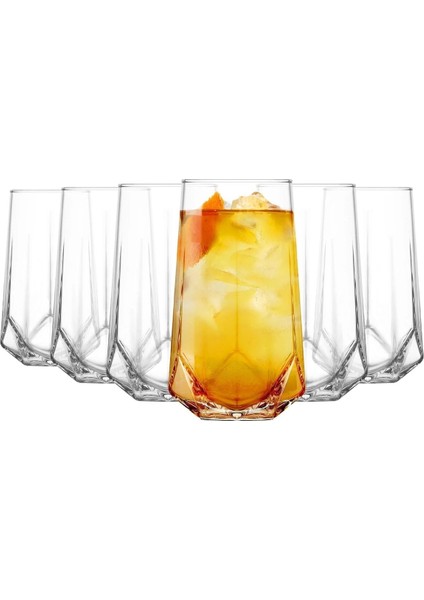 Valeria Su Bardak - Su Meşrubat Bardağı 6 Lı 460 CC.VLR374