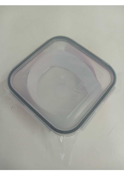 Feyzade Fresco Cam Kilitli Saklama Kabı 1 Adet 1150CC Kare (FRS-249)