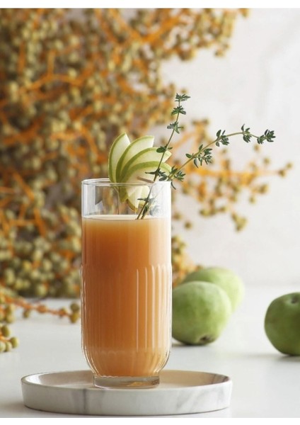 Tokyo Uzun Meşrubat Su Bardağı 6'lı