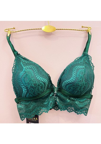 Yarım Dolgulu Önden Bağlamalı Dantelli Bralet Sütyen modelleri