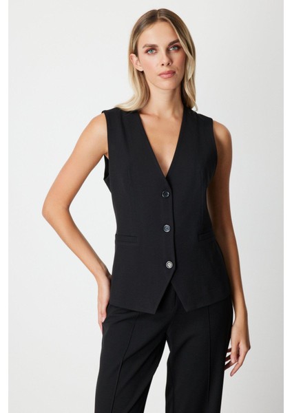 64919 Onteks Yelek V Yaka Düğmeli fiyatları