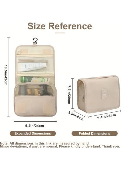 Pembe Çok Fonksiyonlu Makyaj ve Kozmetik Seyahat Çantası fiyatları