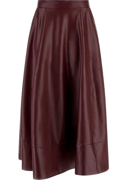 Jene Kadın Kahverengi Etek W5BD71K8S30-G1G5