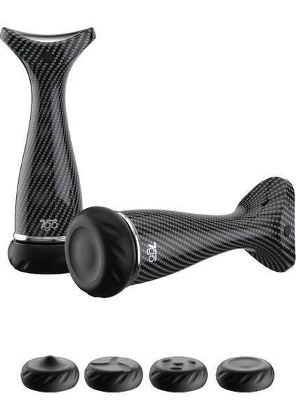 7gmg4 Sıcak Kompresli Masaj Tabancası | 4 Başlık, 4 Kademe, Sessiz & Derin Masaj, 1500MAH Şarjlı fiyatları