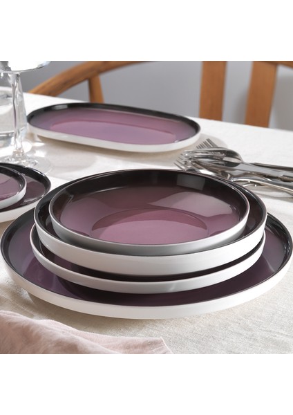 Lizzy Yemek Takımı 36 Parça-Mor fiyatları