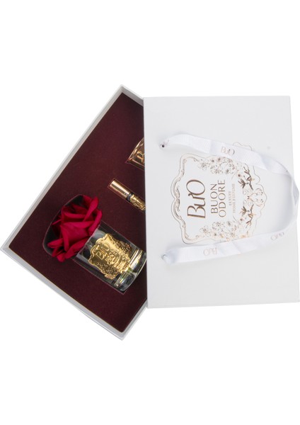 Gold Pirinç Mum&tek Gül Set Kırmızı modelleri
